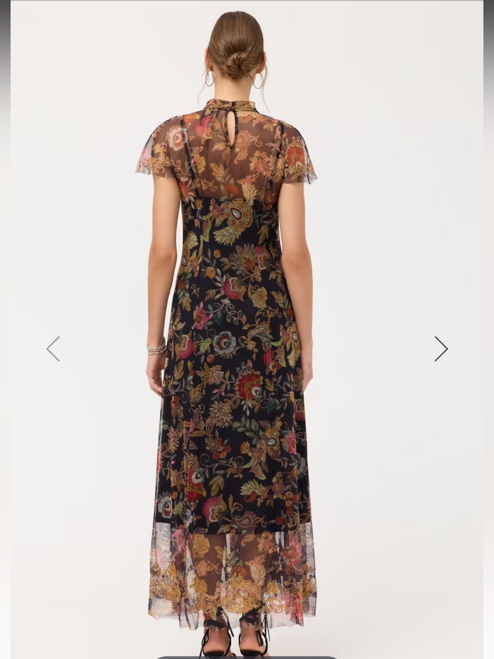 NWT JOHNNY WAS KAIMARIE MESH DRESS - Picture 4 of 6